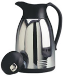 BLACK  INSULATED  WATER JUG 1L