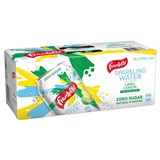 FRANTELLE SPARKLING WATER LIME AND LEMON 375ML CTN10