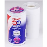 BULK QUIKSTIK MARK II WHITE PERMANENT 23X16 1000 LABELS PER ROLL PACK 30