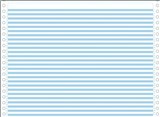 CONTINUOUS  COMPUTER PAPER BLUE HALF SHADOW 11X15 INCH 381X279MM BX2000