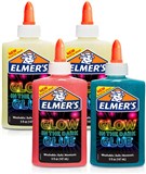 ELMERS GLOW IN THE DARK GLU BLUE 5OZ