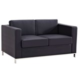 EVERYDAY PLAZA 2 SEATER PU SOFA EACH 5 YEAR WARRANTY