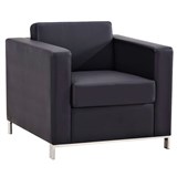 EVERYDAY PLAZA 1 SEATER PU SOFA EACH 5 YEAR WARRANTY