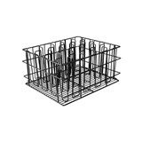 GLASS BASKET430x355x215mm  20COMP 80x80mm