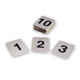 ADHESIVE TABLE NUMBERS SS SET 3140
