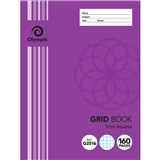 OLYMPIC G2516 GRID BOOK 5MM GRID 55GSM 160 PAGE 225 X 175MM