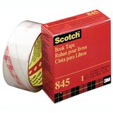 SCOTCH 845 BOOK PROTECTION TAPE 50MM X 137M
