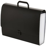 MARBIG EXPANDING FILE PP 26 POCKET FOOLSCAP BLACK
