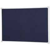 QUARTET PENRITE FELT BULLETIN BOARD 900 X 600MM BLUE