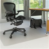 MARBIG ECONOMAT CHAIRMAT PVC KEYHOLE HARDFLOOR 910 X 1210MM