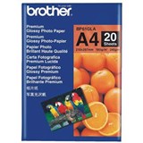 BROTHER BP61G GLOSSY PHOTO PAPER 190GSM A4 WHITE PACK 20