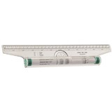 LINEX RR1000 ROLLING RULER 300MM CLEAR