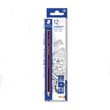 STAEDTLER 110 TRADITION GRAPHITE PENCILS 2B BOX 12