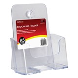 DEFLECTO BROCHURE HOLDER A5 CLEAR