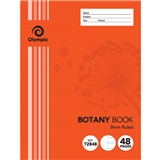 OLYMPIC T2848 BOTANY BOOK 8MM RULED 55GSM 48 PAGE 225 X 175MM