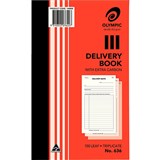 OLYMPIC 636 DELIVERY BOOK CARBON TRIPLICATE 100 LEAF 200 X 125MM