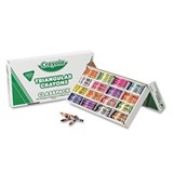 CRAYOLA TRIANGULAR CRAYONS ASSORTED CLASSPACK 256