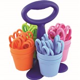 WESTCOTT SCISSOR CADDY 5 INCH PACK 24 ASSORTED