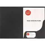 MARBIG PROFESSIONAL PRESENTATION FOLDER A4 LEATHERGRAIN BLACK PACK 20