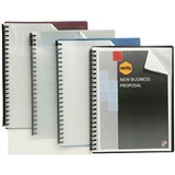 MARBIG DISPLAY BOOK REFILLABLE 20 POCKET A4 CLEARASSORTED