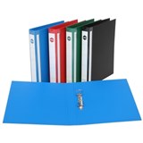 MARBIG ENVIRO DELUXE RING BINDER PE 2D 25MM A4 BLUE