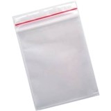 MARBIG RESEALABLE POLYBAGS 45 MICRON 205 X 125MM CLEAR PACK 1000