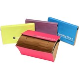 MARBIG EXPANDING FILE AZ INDEX MANILLA FOOLSCAP SUMMER ASSORTED