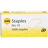 MARBIG STAPLES SIZE 10 BOX 1000