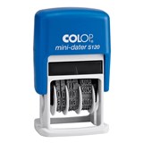 COLOP S120 MINIDATER PRINTER SELFINKING STAMP 4MM BLACK