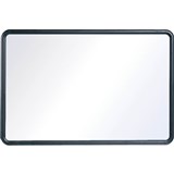 QUARTET CONTOUR WHITEBOARD NONMAGNETIC 600 X 450MM GRAPHITE FRAME