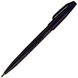 PENTEL S520 SIGN PEN 08MM BLACK