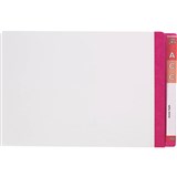 AVERY 42430 LATERAL FILE WITH PINK TAB MYLAR FOOLSCAP WHITE BOX 100