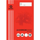 OLYMPIC E848 EXERCISE BOOK 8MM FEINT RULED 55GSM 48 PAGE A4