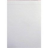 MARBIG OFFICE WRITING PAD RULED 100 LEAF A4 WHITE