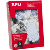 APLI STRUNG TICKETS 13 X 34MM WHITE BOX 1000