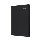 COLLINS BELMONT 287V99 DIARY 2 DAYS TO PAGE A5 BLACK