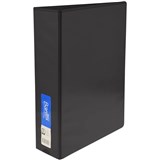 BANTEX INSERT RING BINDER PP 3D 50MM A4 BLACK