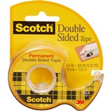 SCOTCH 237 DOUBLE SIDED TAPE ON DISPENSER 19MM X 76M