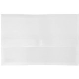 BANTEX POLYDOC DOCUMENT WALLET FOOLSCAP CLEAR