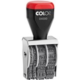 COLOP 04000 TRADITIONAL DATE STAMP 4 BAND 4MM