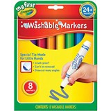 CRAYOLA MY FIRST MARKERS WASHABLE PACK 8