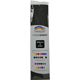 RAINBOW CREPE PAPER 500MM X 25M BLACK
