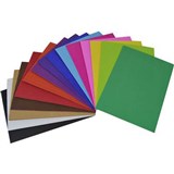 RAINBOW CORRUGATED BOARD 2 SIDE A4 ASSORTED PACK 25