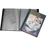 COLBY DISPLAY BOOK NONREFILLABLE INSERT COVER 40 POCKET A4 BLACK