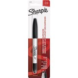 SHARPIE DUAL NIB PERMANENT MARKER BULLET 1003MM BLACK HANGSELL