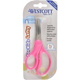 WESTCOTT KIDS LEFTY SCISSORS 5 INCH BLUNT TIP ASSORTED