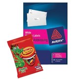 AVERY 959029 L7159 LASER LABELS ADDRESS 24 PER SHEET WHITE PACK 100  BONUS ALLENS SNAKES BUNDLE