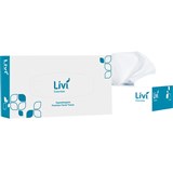 LIVI ESSENTIALS FACIAL TISSUES HYPOALLERGENIC 2PLY 100 SHEET