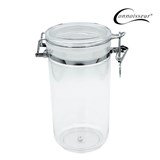 CONNOISSEUR STORAGE CANISTER ACRYLIC ROUND 11 LITRE CLEAR