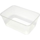 CAPRI MICROWAVABLE CONTAINERS RECTANGLE 950ML PACK 50